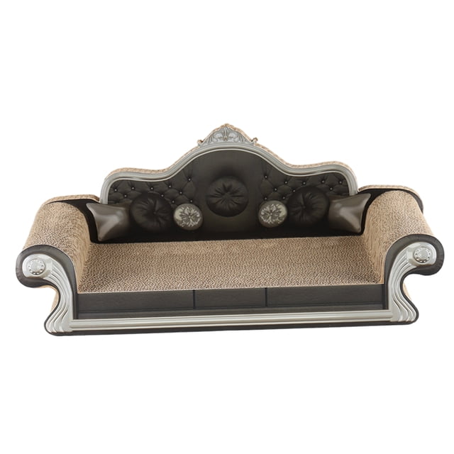 Rascador de gato duradero, cartón, sofá en almohadilla para rascar, Los 52x21x25cm Yuyangstore Tabla de rascar para gatos