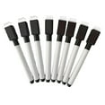 thumbnail image 5 of Under $2 Dry Erase Markers, 8-Pack Whiteboard Markers with Eraser Cap, Low-Odor Tip for Dry Erase Boards, Black Ink, Black Whiteboard Markers, by Goohae, 5 of 7