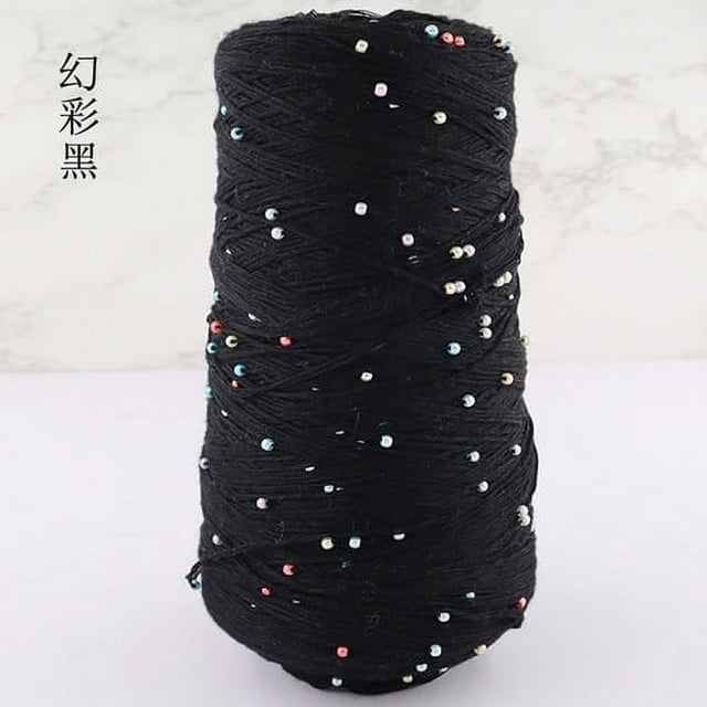 350g Pearl Mercerized Cotton Yarn Hand-knitted Cotton Pearl Lace Line Fine Crochet Thread Bead Thread Diy Hand-braided Thread