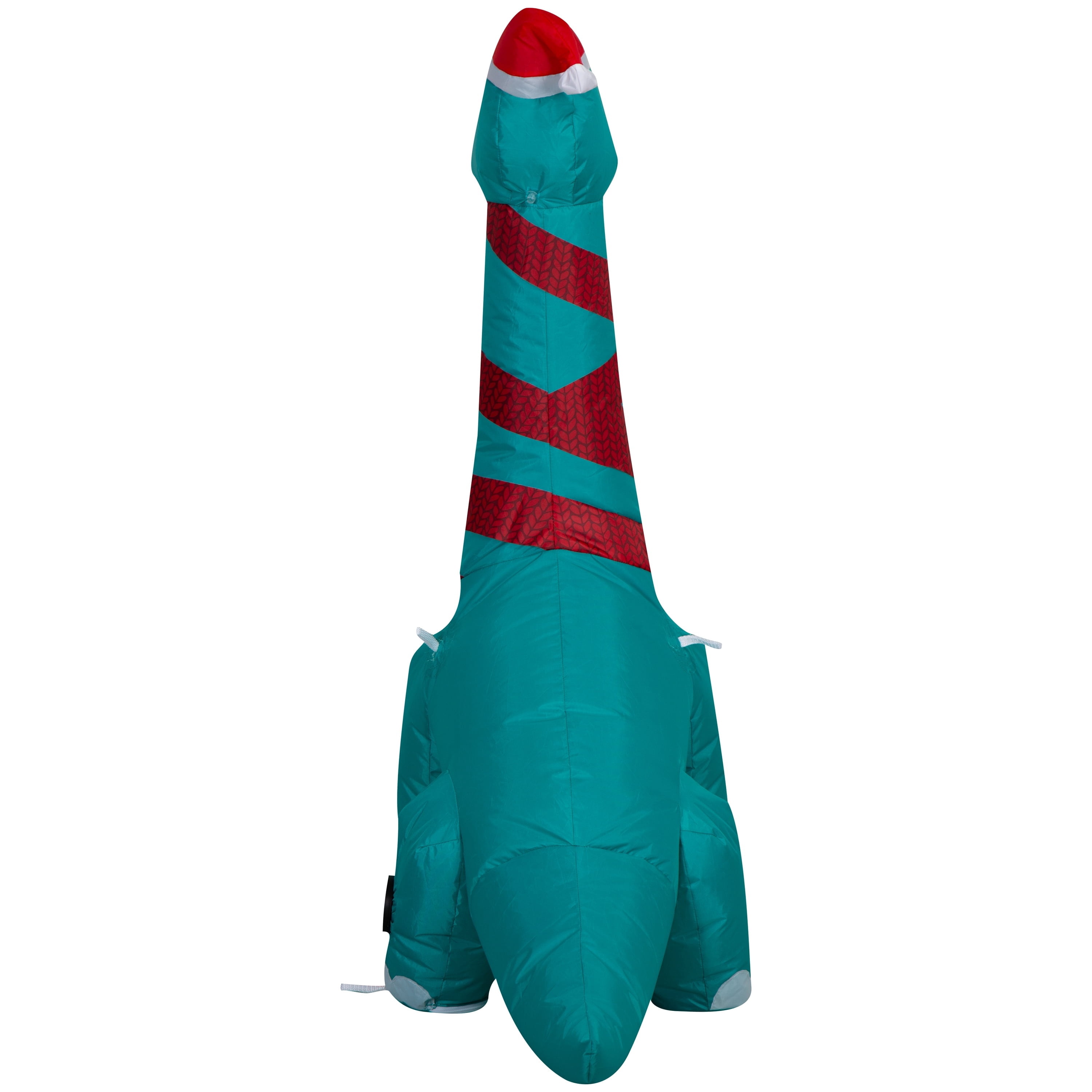 Multicolor Brachiosaurus Christmas Airblown Yard Inflatable, 3.5', by Holiday Time