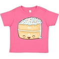 thumbnail image 3 of Inktastic Cute Smiling Cake with Confetti Sprinkles Boys or Girls Toddler T-Shirt, 3 of 5