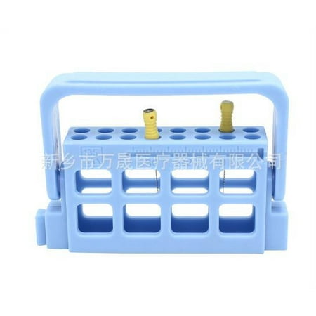 

NUOLUX 8 Holes Root Canal Files Storage Rack Dental Supply Organizer Storage Rack