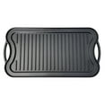 thumbnail image 2 of Lehman's Cast Iron Griddle Cookware Nitrogen Hardened Double Sided 20 inch, 2 of 6