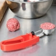 thumbnail image 3 of Vollrath 47397 Disher - Squeeze, Size 24, 1-1/2 oz. Capacity, Red, 3 of 4