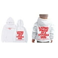 thumbnail image 4 of Kids Girls Hoodies Jesus Loves You Hoodies Long Sleeve Graphic Hoodies Fashion Loose Pullover Top Cute Sweatshirts Girl Clothes Size 6-8 Years Cute&nbsp;Boy Girl&nbsp;Clothing, 4 of 6