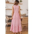 thumbnail image 3 of a.Jesdani Robe Maxi à Col en V : Chic Géométrique, Légère pour l'Été, 3 of 8