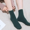 thumbnail image 5 of 7 Pairs Women's Thickened Fleece Winter Socks, Cold-Proof Warm Heating Snow Socks, Unisex Mid-Calf Floor Socks for Home Outdoor, Soft Comfortable for Daily Wear in Chilly Weather, C, 5 of 9