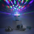thumbnail image 6 of Merkury Innovations Spinning Party LED Bulb, Sound-Reactive Rotating Multicolor Light, E26 Base, 6 of 6