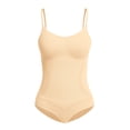 thumbnail image 3 of QYLUX Women’s Seamless Shapewear Bodysuit, V-Neck Sleeveless Tummy Control Body Shaper, Slimming & Invisible Under Dresses,Sizes S-XL, 3 of 10