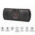 thumbnail image 3 of Portable Car Bluetooth Handsfree Car Kit with GPS Instruction, Music, Noise Canceling, Sun Visor Installation, Handsfree Bluetooth Car Kit at the Same Time Pair 2 Phones, 3 of 5