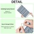 thumbnail image 4 of Elegant boho dish mat 18x24 Inch with floral design, made of microfiber, foldable and perfect for drying dishware, 4 of 5