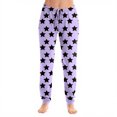 thumbnail image 2 of Trgacdwlo Womens Star Print Pajama Pants Loose Fit Joggers Pj Bottoms for Women Elastic Waist Drawstring Cozy Womens Sleep Pants with Pocket, 2 of 5