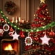 thumbnail image 5 of Christmas Long Pendant With Christmas Wooden Sign Hanging Ball LED Light Decoration Suitable For Mantel Festive Room Wall Decoration, 5 of 6