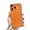 Orange, variant on for iPhone Case,[Compatible with MagSafe] Cute Luminous Fluorescence Slim Camera Lens Protection Soft Silicone Shockproof Cover Phone Case (Orange,iPhone 13 Pro Max)