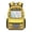School Bus, variant on Jeiento Kids School Backpack, Water-Resistant Lightweight Bookbag with Adjustable Straps, Multiple Organizer Pockets for Boys Girls, 16 Inch for Elementary School, Green Tractor