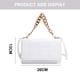 thumbnail image 2 of Bolso tipo cartera clásico, bolso de mensajero femenino, bolso de moda con un hombro, bolso con cadena, 2 of 6
