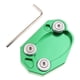 thumbnail image 4 of Placa de extensión de soporte lateral para 650 Z1000 Verde Cola Almohadilla para soporte de motocicleta, 4 of 7