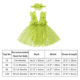 thumbnail image 6 of IBTOM CASTLE Newborn Baby Girl 1st Birthday Outfit Butterfly Lace Tulle Romper Dress with Headband Cake Smash Photo Shoot, 6 of 6