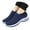 Blue, variant on Mepaouo Womens Walking Shoes Slip on Sock Sneakers Air Cushion Arch Support Work Orthopedic Tennis Shoes