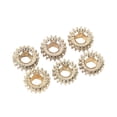 thumbnail image 1 of Guitar Tuner Gear, 6PCS Metal Hex Hole Gear String Button Gear Knobs Tuning Keys for Folk Classic Electric Guitars, 1 of 7