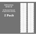 thumbnail image 4 of LV Replacement for SquareD Schneider Electrical Circuit Breaker Fuse Panel Directory Labels Stickers LSDL (32 Circuits 2 Pcs), 4 of 5