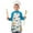 Colorful Dinosaurs Silhouettes-2, variant on Colorful Dinosaurs Scientific Pattern Kids Aprons for Girls and Boys,Adjustable Neck Strap Toddler Aprons for Kids Cooking Baking