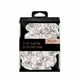 thumbnail image 3 of Kitsch Softer Than Silk Hair Scrunchies | Stylish Satin Hair Ties for Girls & Women | Cute Scrunchie for Styling, 5 pack (Silver), 3 of 4