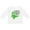 AA-White, variant on Inktastic Happy St. Patrick's Day- Green Dinosaur Boys or Girls Long Sleeve Toddler T-Shirt