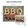 thumbnail image 5 of 500 pcs 500 Pieces Wooden puzzles roast beef BBQ,Unique Artwork for Adults,Exquisite Food Art Puzzle,Classic roast beef Funny Puzzle,for BBQ Lovers Gifts,Challenging Brain Exercise,Relax yourself, 5 of 6