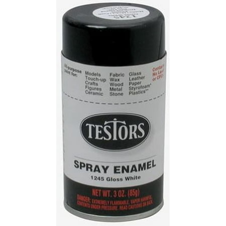 plastic paint testors enamel spray