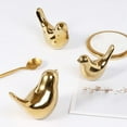 thumbnail image 4 of Small Birds Statues Gold Home Decor Modern Figurine Decorative Ornaments for Living Room, Bedroom, Office Desktop, Cabinets,Table Top, 1PC, 4 of 9