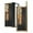 Black+Gold, variant on JTCASES for Samsung Galaxy Z Fold 3 Case, PU Leather Anti-scratch Bracket Hinge Protection with S Pen Holder, Lens Protection [Screen Protector] Electroplating PC Shockproof for Z Fold 3, Black+Gold