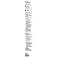 thumbnail image 4 of M-D Building Products 13466 2 in. x 5/8 in. x 36 in. Gray Vinyl Replacement Insert for Standard & Economy Thresholds, 4 of 5