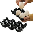 thumbnail image 2 of Egg Box Made Of Porcelain Egg Tray Non Slip Egg Box Ceramic Egg Tray For Fridge Worktop Kitchen Decorative Accessories (6 Squares) Dish Drainboard Metal Small Drying Rack for Can Topper Drainer Rack, 2 of 7