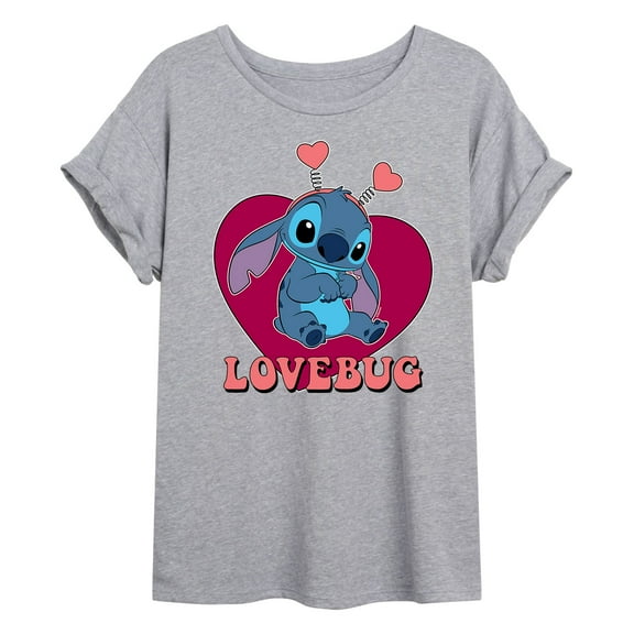Lilo & Stitch - Lovebug Stitch - Women's Oversized T-Shirt