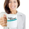 thumbnail image 2 of School Secretary Extraordinaire Coffee & Tea Gift Mug, Secretarial Gifts, 2 of 4
