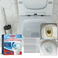 Toilet Bowl Cleaning Tablets Set Of 12, Automatic Dropin Bleach