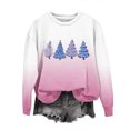 thumbnail image 1 of Birdeem Chandail Ample à Manches Longues et Col Rond Imprimé de Noël pour Femmes, 1 of 1
