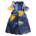 thumbnail image 3 of Jurebecia Girls Isabella Encanto Dress Halloween Mirabel Costume Kids Magic Family Princess Dress up Cosplay Party Outfit, 3 of 9