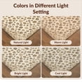 thumbnail image 7 of Design&I 9'x12' Washable Area Rug Giant Skid-Resistant Decorations Brindle Print Weathered Vintage Cow Abstract Livingroom for Great Room, Large Living, 7 of 7