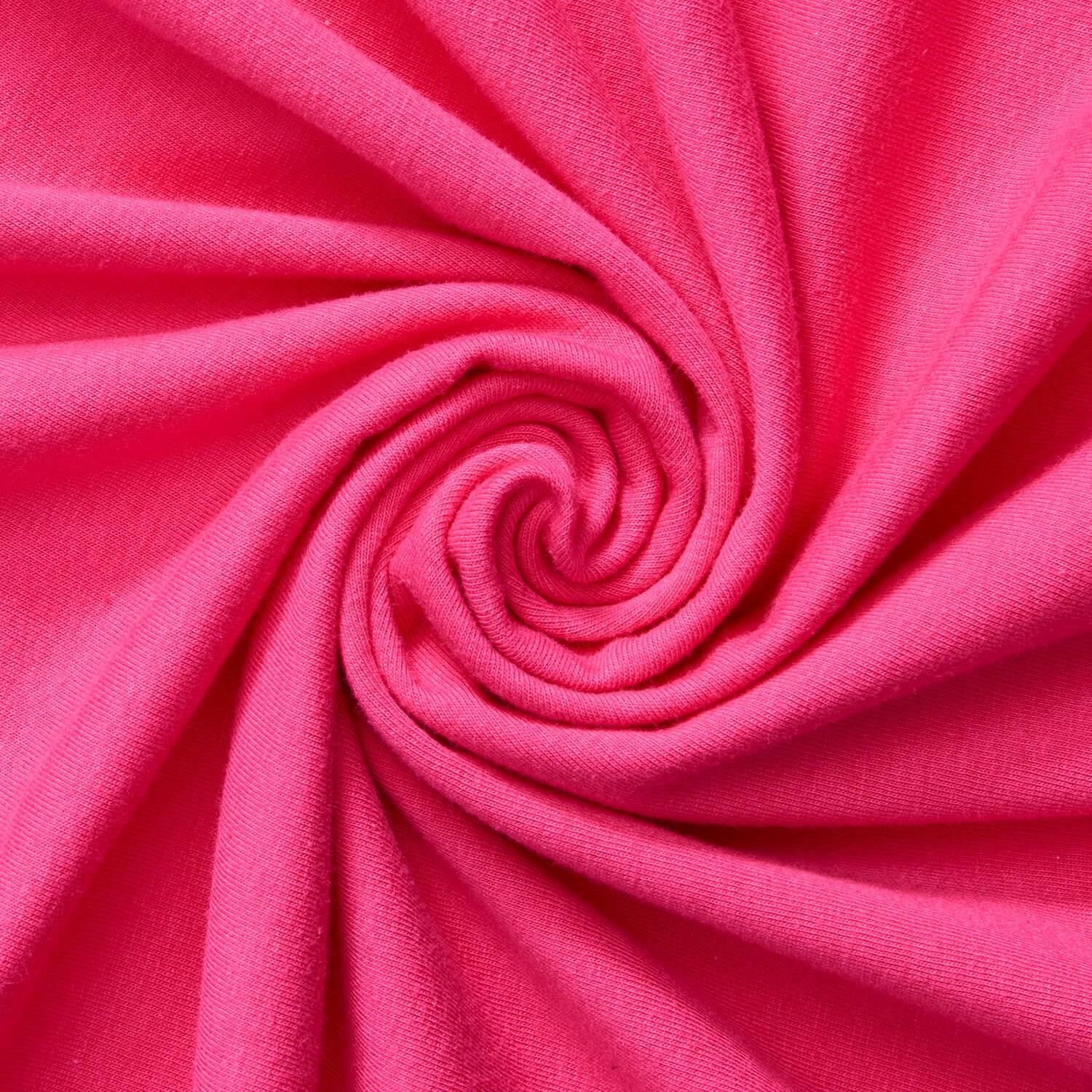 Cotton Jersey Lycra Spandex knit Stretch Fabric 58/60 wide (Fuchsia) 