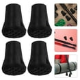 thumbnail image 3 of Zcyifa cane tip 10pcs Replacement Rubber Cane Tips Hiking Pole Feet for Canes Hiking Pole Crutch Walking Sticks Walkers Outdoor Activities Black, 3 of 11