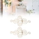 thumbnail image 5 of Portavelas De Pared, 2 Juegos De Candelabro De Pared De Estilo Europeo Soldado A Mano Plegable Para Sala De Estar Para Cafetería Bar ANGGREK JG3115, 5 of 8