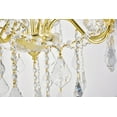 thumbnail image 3 of Elegant Lighting St. Francis 24" 6 Light Elements Crystal Chandelier, 3 of 6