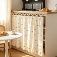 thumbnail image 5 of Oven Cover with Ruffled Hem and Adjustable Tie, Waterproof and Stain-Resistant for Kitchen Baking Grilling BBQ, 5 of 6
