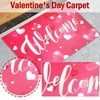 Valentine's Day Welcome Doormats Home Carpets Decor Carpet Living Room Carpet valentines day decor