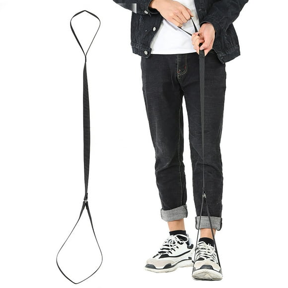 Hip Knee Leg ,Leg Lifter, Nylon Leg Lifter Strap Durable Leg Lifter With Foot and Hand Strap Hip Knee Replacement Mobility Aids for Adult Elderly