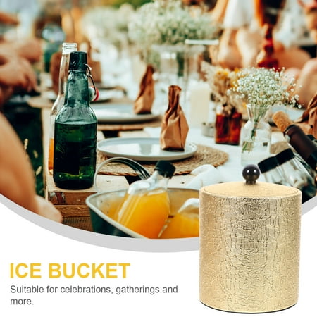 

Sturdy Ice Bucket 1PC Stainless Steel Ice Bucket Thickened Champagne Wine Bucket Wine Bucket