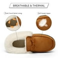 thumbnail image 6 of Mishansha Women Memory Foam Slippers Booties Winter Warm House Shoes, 6 of 7