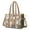 Corgi Crowd, variant on Teacher Tote Bag,Chihuahua and Pioneer Flower Teacher Utility Tote Bag,Large Work Tote Bags for Women with Multiple Pockets,Top Zipper Closure,13.8x10.6x6.7 Inch
